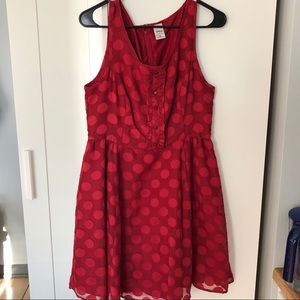 Minnie inspired Lauren Conrad Polka Dot Dress